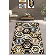 Polen Dijital Baskılı Halı, Kaymaz Taban, Yıkanabilir Bonvagon