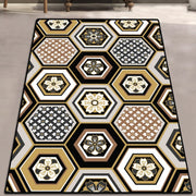 Polen Dijital Baskılı Halı, Kaymaz Taban, Yıkanabilir Bonvagon