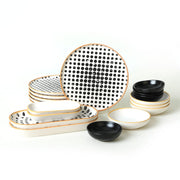 Polka Kahvaltı Takımı 18 Parça 6 Kişilik 19919-22-41 Bonvagon