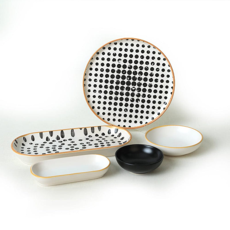 Polka Kahvaltı Takımı 18 Parça 6 Kişilik 19919-22-41 Bonvagon