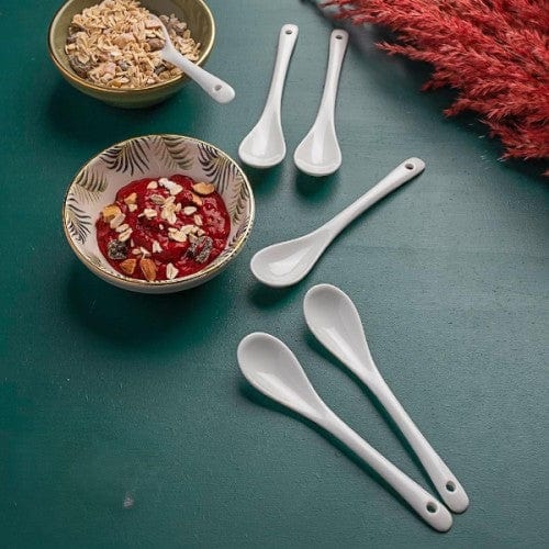 Porselen Kaşık Baharat Kaşığı 1 Adet