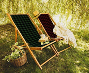 Pots 3 Katlanabilir Şezlong Katlanır Ahşap Lounge Chair