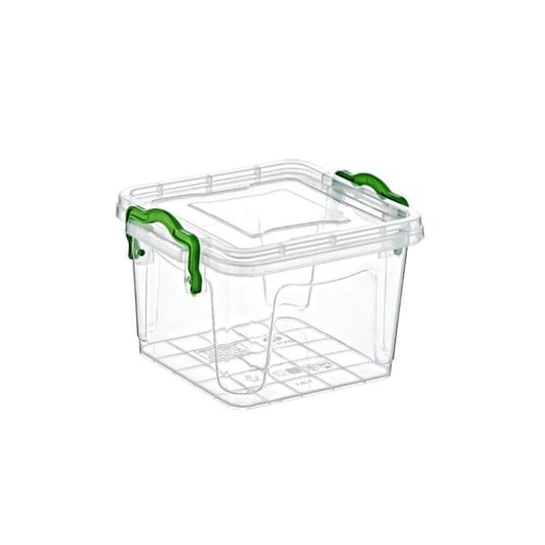 Pratik 1.2L Kare Plastik Saklama Kutusu Bonvagon