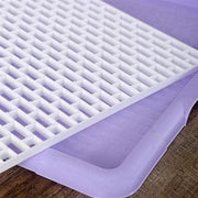 Pratik Lavabo Tezgah Üstü Bulaşık Kurutmalığı Süzmatik 22x40 cm Bonvagon