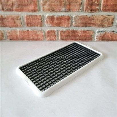 Pratik Lavabo Tezgah Üstü Bulaşık Kurutmalığı Süzmatik 22x40 cm Bonvagon