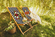 Princess Katlanabilir Şezlong Katlanır Ahşap Lounge Chair