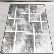 Projection Dijital Baskılı Halı, Kaymaz Taban, Yıkanabilir Bonvagon