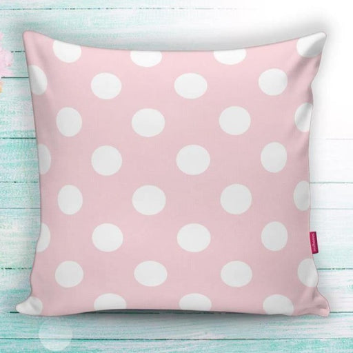 Puantiyeli Dijital Baskılı Dekoratif Yastık Kırlent Kılıfı 43x43cm Bonvagon