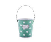 Puantiyeli Mini Kova Mint Yeşili Bonvagon