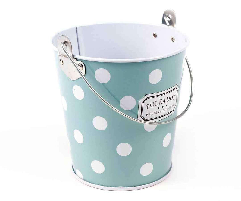 Puantiyeli Mini Kova Mint Yeşili Bonvagon