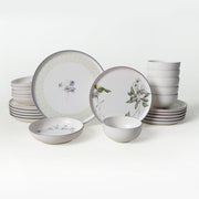 Purple Bloom Nordic Yemek Takımı 24 Parça 6 Kişilik Bonvagon