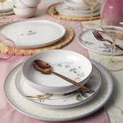 Purple Bloom Nordic Yemek Takımı 24 Parça 6 Kişilik Bonvagon