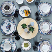 Purple Flower Yemek Takımı 24 Parça 6 Kişilik Bonvagon