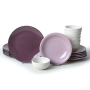 Purple Mix Yemek Takımı 18 Parça 6 Kişilik 031-451-498 Bonvagon