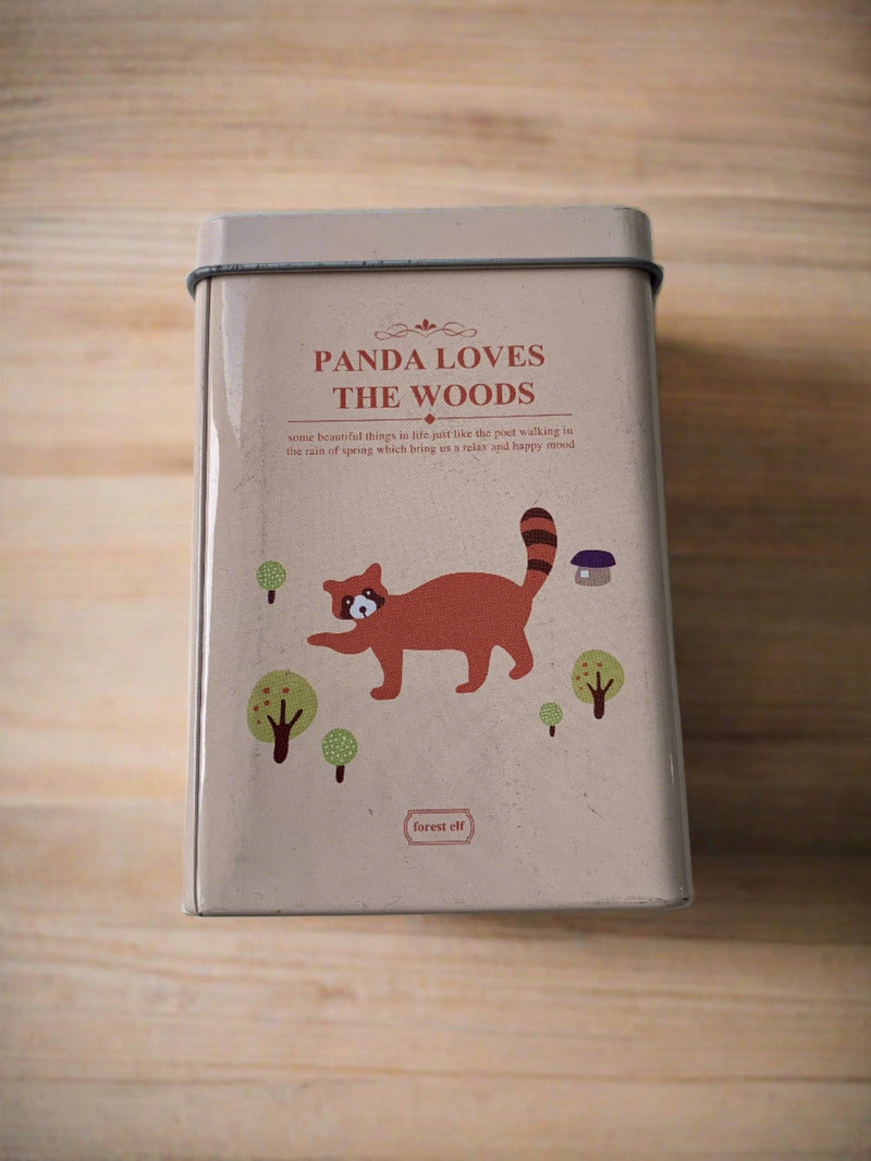 Rakun Metal Kutu 10x3cm Bonvagon