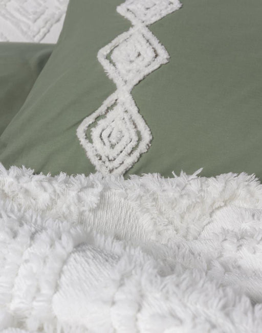 Ranforce Çift Kişilik Yatak örtülü Nevresim Takımı Limi Luke Krem Bonvagon