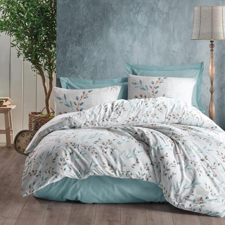 Ranforce Nevresim Takımı Çift Kişilik Lendell Mint