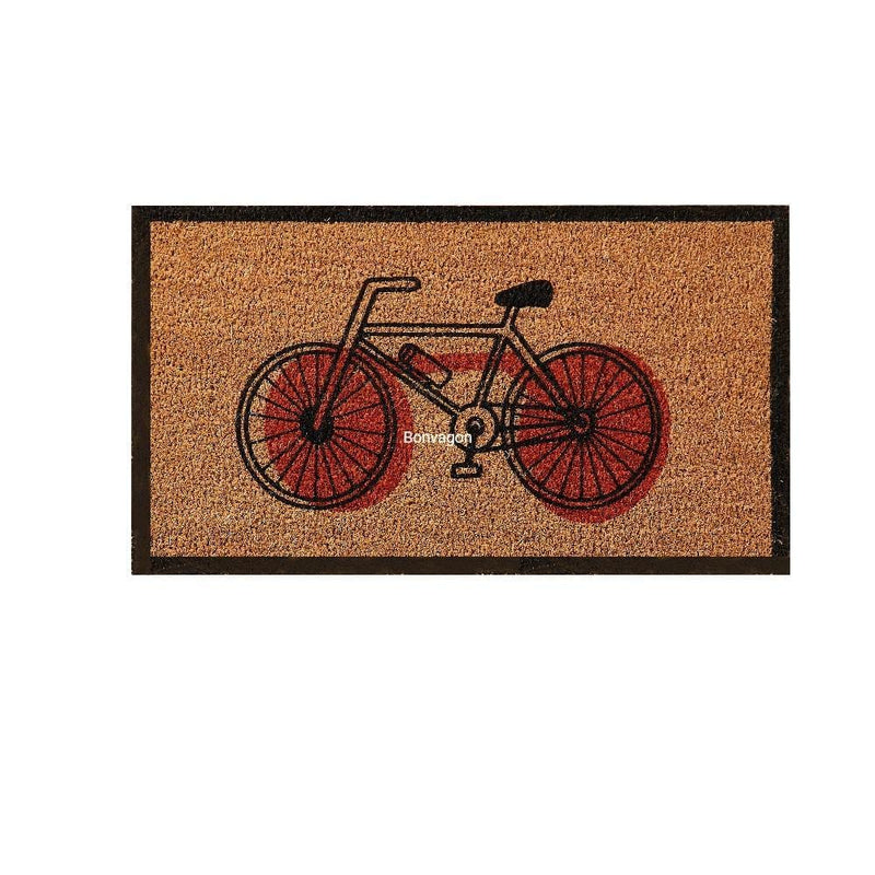 Red Bicycle Doğal Koko Hindistan Cevizi Kapı Önü Paspas 60x40cm