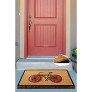 Red Bicycle Doğal Koko Hindistan Cevizi Kapı Önü Paspas 60x40cm