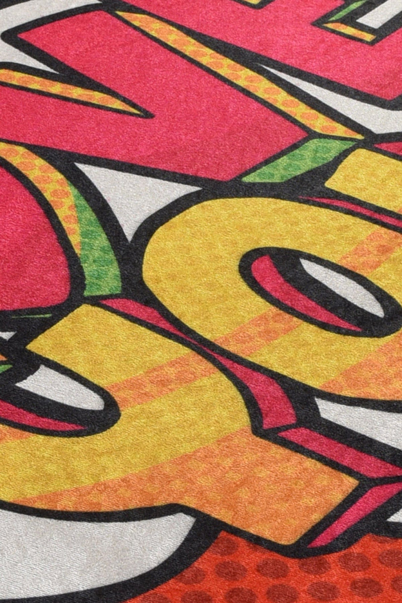 Red Love Dijital Baskılı 2li Set Banyo Halısı, Kaymaz Taban, Yıkanabilir Bonvagon