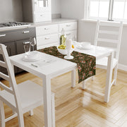 Red Roses İnce Keten Runner 140x45cm Bonvagon