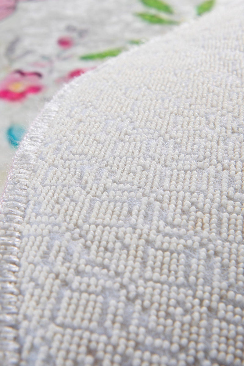 Rena Dijital Baskılı 2li Set Banyo Halısı, Kaymaz Taban, Yıkanabilir Bonvagon