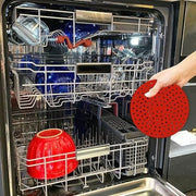 Renkli Isıya Dayanıklı Yıkanılabilir Silikon Fırın Ve Airfryer Yuvarlak Pişirme Matı 23 Cm Bonvagon