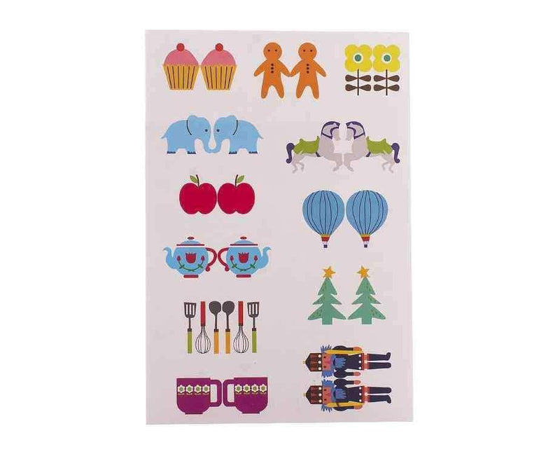 Renkli Sticker Çıkartma Bonvagon