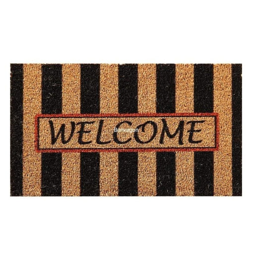 Retta Black Doğal Koko Hindistan Cevizi Kapı Önü Paspas 60x40cm