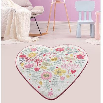 Romantico Dijital Baskılı Halı, Kaymaz Taban, Yıkanabilir Bonvagon