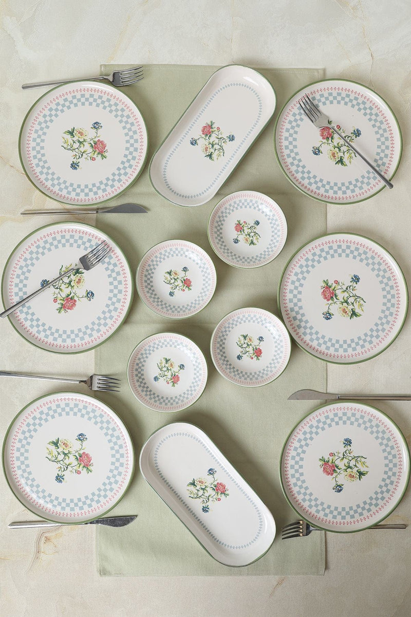 Rose Line Kahvaltı Takımı 12 Parça - 6 Kişilik Bonvagon