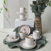 Rose Line Nordic Kahve Takımı 12 Parça 6 Kişilik 22910-12 Bonvagon