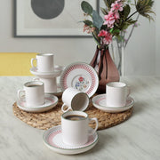 Rose Line Nordic Kahve Takımı 12 Parça 6 Kişilik 22910-12 Bonvagon