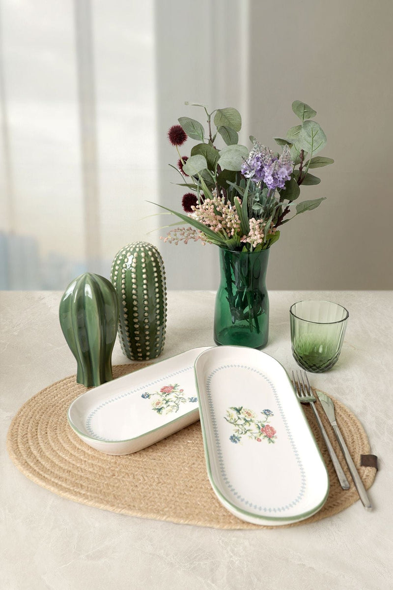 Rose Line Noyan Kayık Tabak 26 Cm 2 Adet 22913 Bonvagon