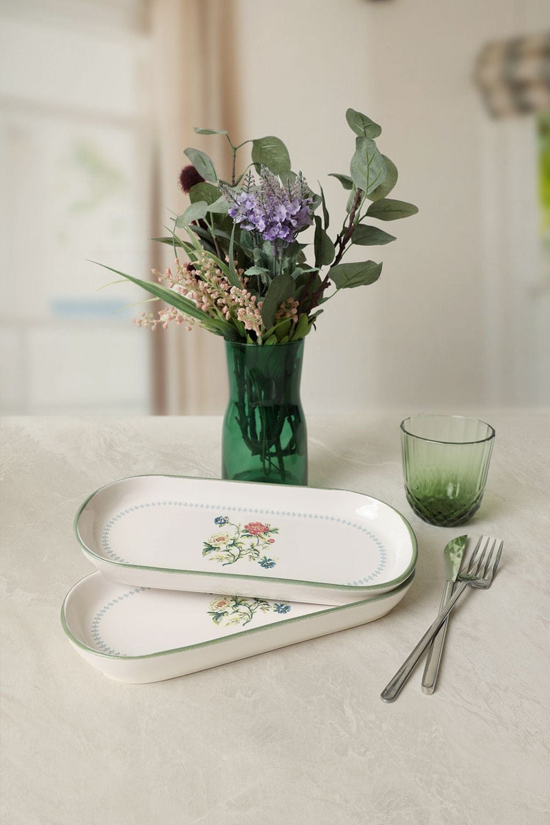 Rose Line Noyan Kayık Tabak 26 Cm 2 Adet 22913 Bonvagon