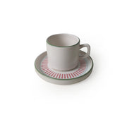 Rose Line Stackable Çay Takımı 12 Parça 6 Kişilik