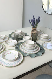 Rose Line Yemek Takımı 24 Parça Set 6 Kişilik Bonvagon