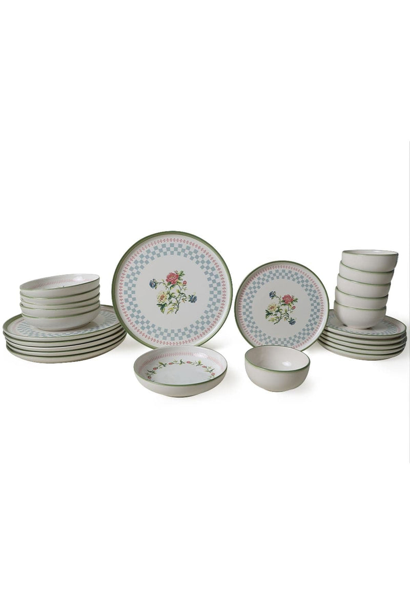 Rose Line Yemek Takımı 24 Parça Set 6 Kişilik Bonvagon