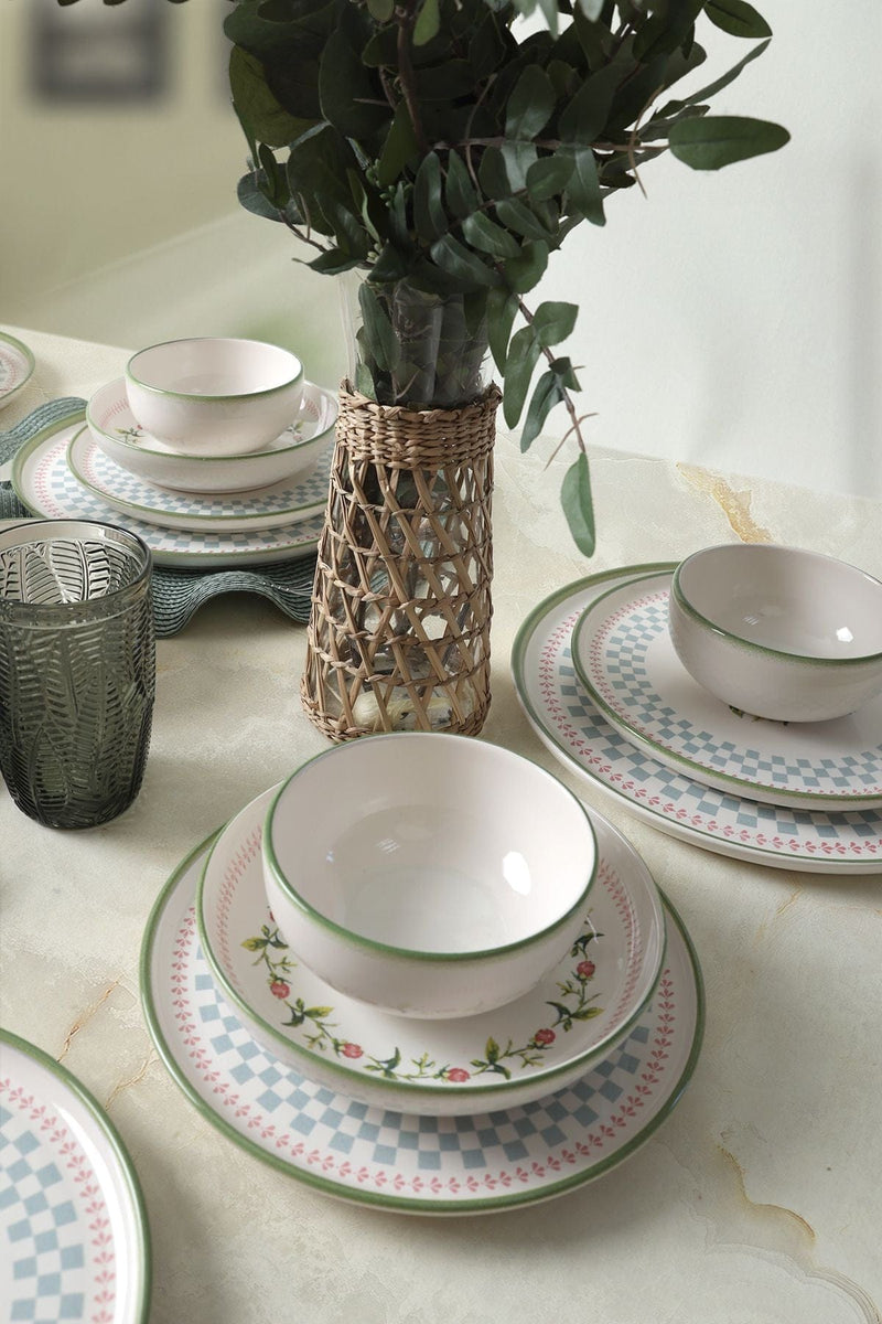 Rose Line Yemek Takımı 24 Parça Set 6 Kişilik Bonvagon