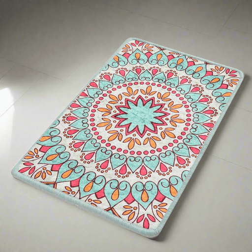 Royal Dijital Baskılı 40x60cm Banyo Paspas ve Halısı, Kaymaz Taban, Yıkanabilir Bonvagon