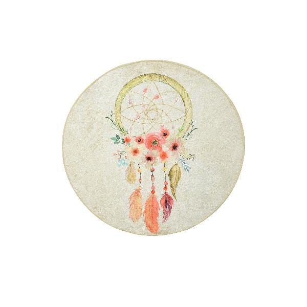 Rüya Dijital Baskılı 100cm Banyo Halısı, Kaymaz Taban, Yıkanabilir Bonvagon