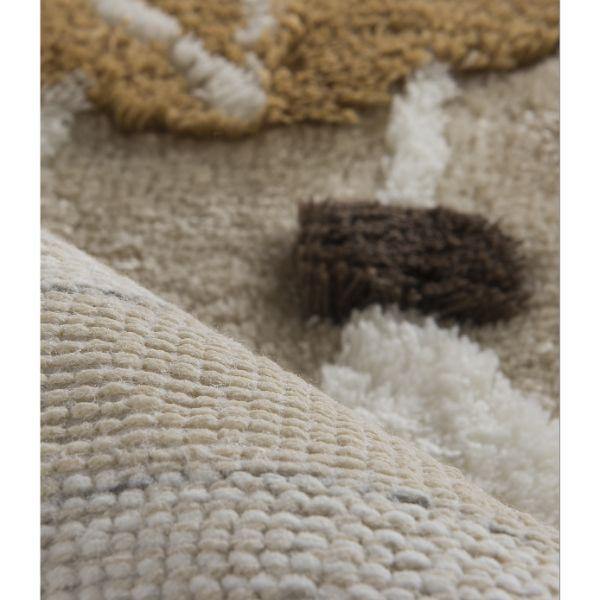 Rüya Kahve 3lü Set Banyo Halısı, Kaymaz Taban, Yıkanabilir Bonvagon