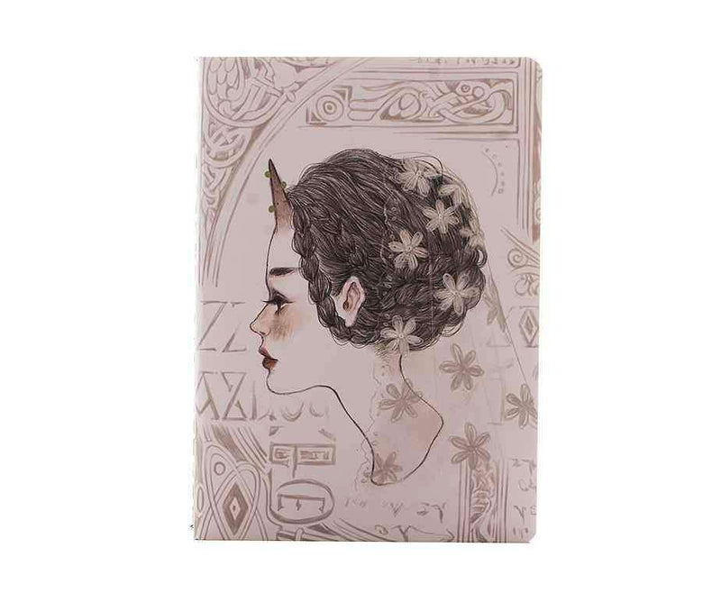 Saçı Yıldızlı Kız Defter Bonvagon