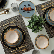 Safir Gri Yemek Takımı 6 Kişilik 24 Parça Bonvagon