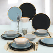 Safir Gri Yemek Takımı 6 Kişilik 24 Parça 624-995 Bonvagon