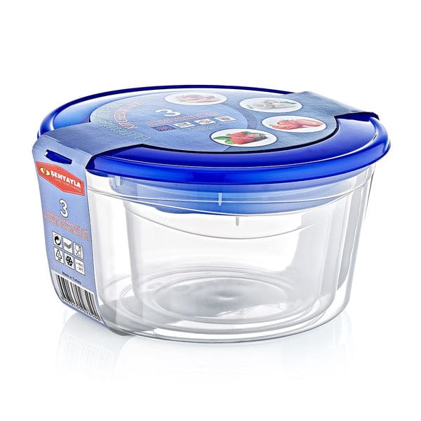 Saklama Kabı Seti - 3'lü Pratik Depolama Bonvagon