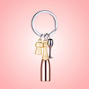 Şampanya Kadeh Anahtarlık Rose Bonvagon