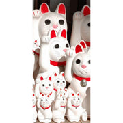 Şanslı Kedi Anahtarlık Çelik Halkalı