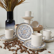 Sapphire Nordic Kahve Takımı 12 Parça 6 Kişilik 22743-44 Bonvagon