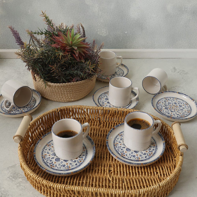 Sapphire Nordic Kahve Takımı 12 Parça 6 Kişilik 22743-44 Bonvagon